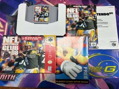 NFL Quarterback Club 98 Nintendo 64 CIB With Poster