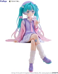 Hatsune Miku Love Blazer Figure (Noodle Stopper - Purple)