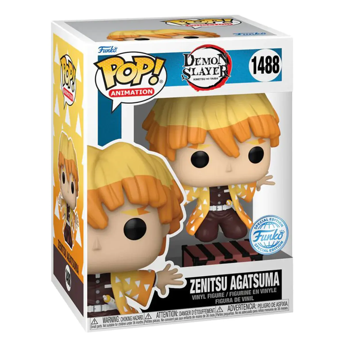 Pop! Demon Slayer 1488: Zenitsu (Kneeling)