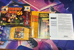 Donkey Kong 64 In Box With Manuel And No Expansion Pak