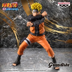 Banpresto - Figurine Naruto Shippuden - Uzumaki Naruto Grandista