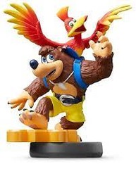 Amiibo Super Smash Bros : Banjo & Kazooie (Usage / Used)