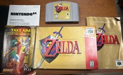 Zelda Ocarina Of Time 64 CIB
