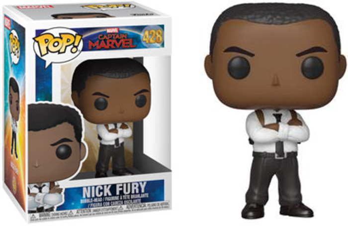 Pop! Marvel 428:captain Marvel: Nick Fury