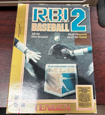 RBI Baseball 2 complete in box
