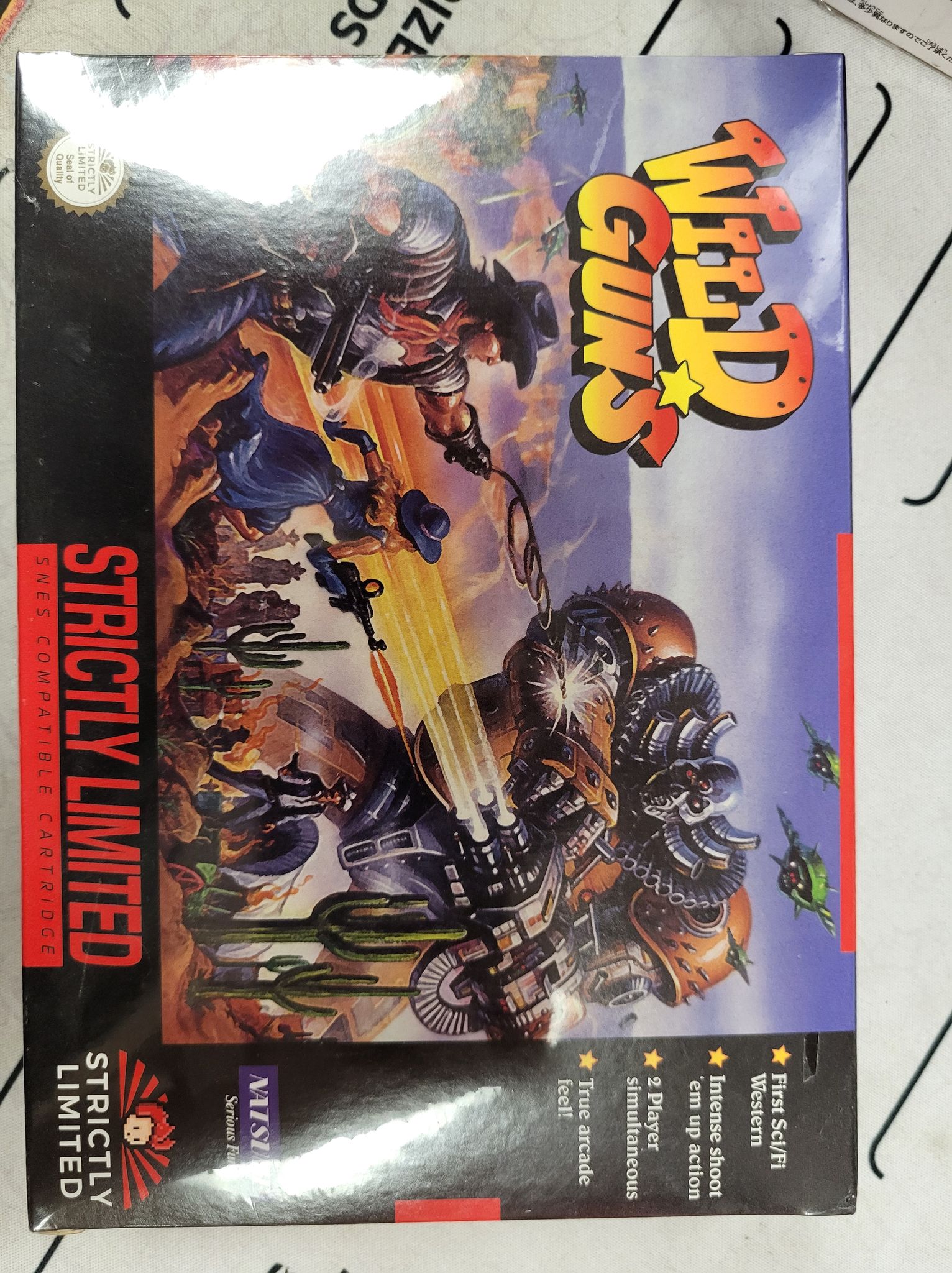 Wild Guns Limited Run - SNES