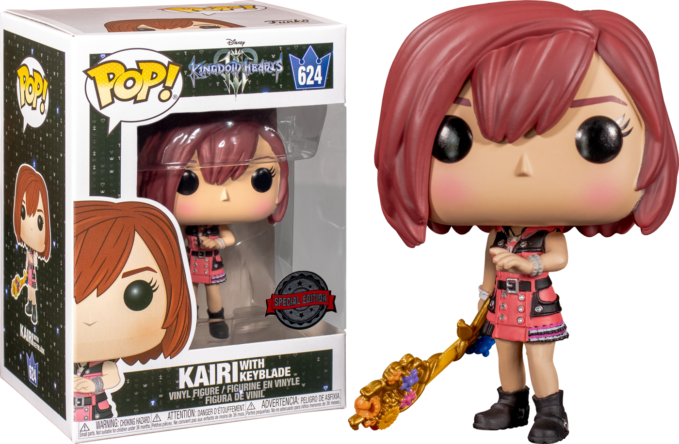 POP! Kingdom Hearts III : Kairi with Keyblade 624