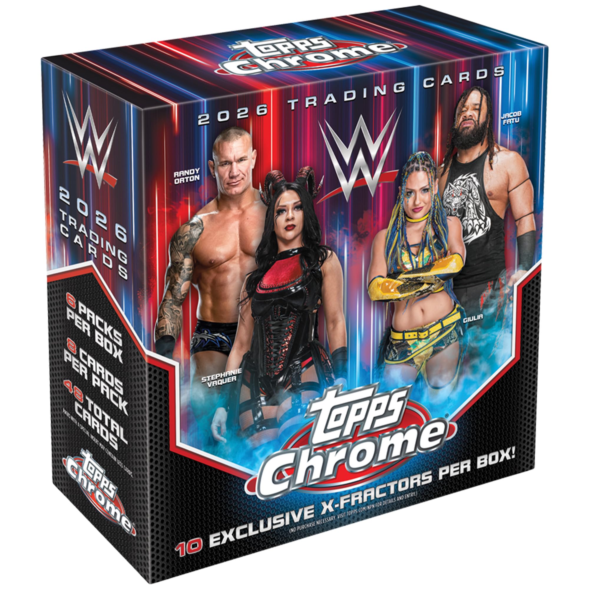 2026 Topps Chrome WWE - Mega Box