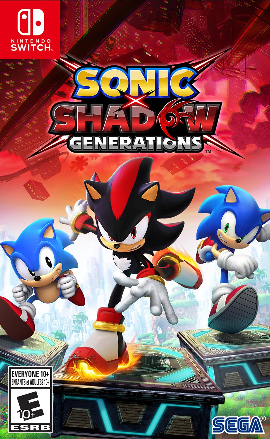 SONIC X SHADOW GENERATIONS used