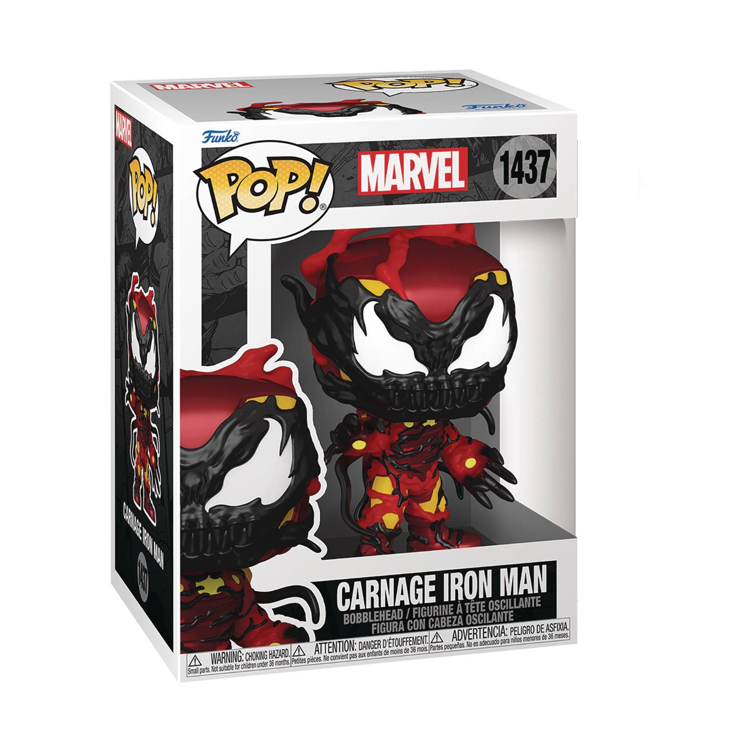 Pop! Marvel 1437: Carnageized : Iron Man