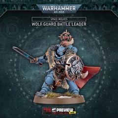 Warhammer 40k Space Wolves Wolf Guard Battle Leader