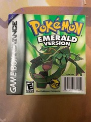 Pokemon Emerald - Booklet only/Manuel seulement