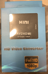 AV2HDMI Video Converter White/Black
