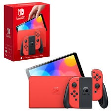 Nintendo Switch (Oled Model) Mario Red Edition (New)