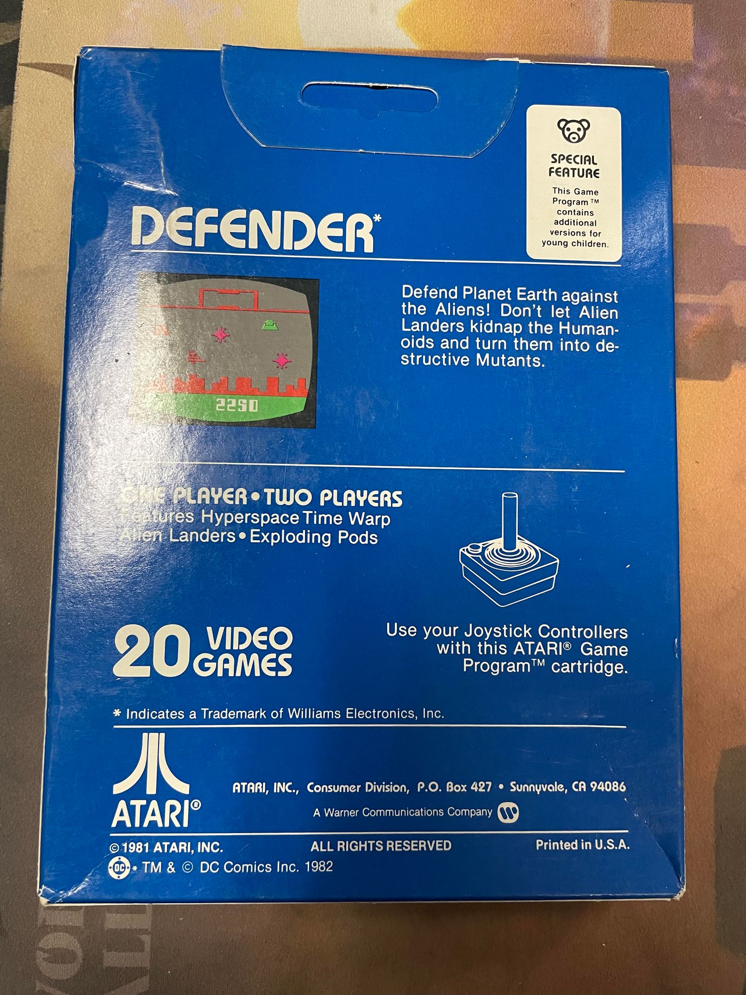 Atari Defender (Neuf/New)