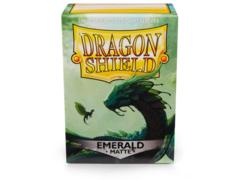 Dragon Shield Sleeves: Matte Emerald (Box Of 100)