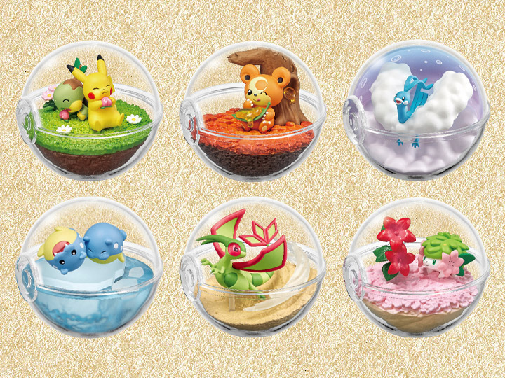 Re-Ment Pokemon PokeBall Terrarium Collection Vol.11