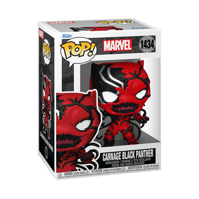 Pop! Marvel 1434: Carnageized : Black Panther