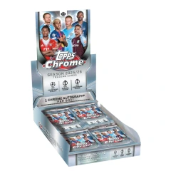 2025/26 Topps UEFA Club Competitions Chrome Soccer Mega Box