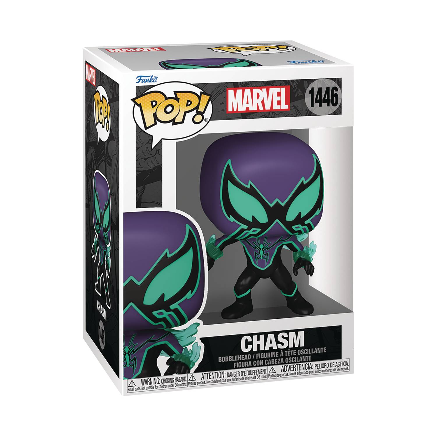 Pop! Marvel 1446: Spider Man: Comics Chasm