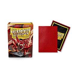 Dragon Shield Sleeves: Matte Ruby (Box Of 100)