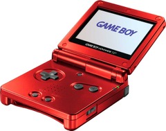 Gameboy Advance SP (Rouge)