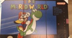 Cadre en bois Super Mario : Super Mario World