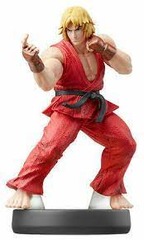 Amiibo Ken Street Fighter - Super Smash Bros (Usage / Used)