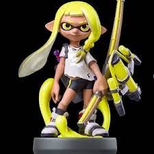 Amiibo - Splatoon 3: Inkling (Yellow) (Usage / Used)