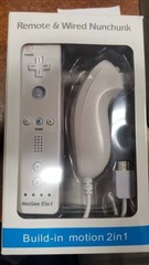 Combo Remote et Nunchuck Wii Non-Officielle (Neuf / New)