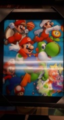 Cadre Super Mario : Mario et Yoshi