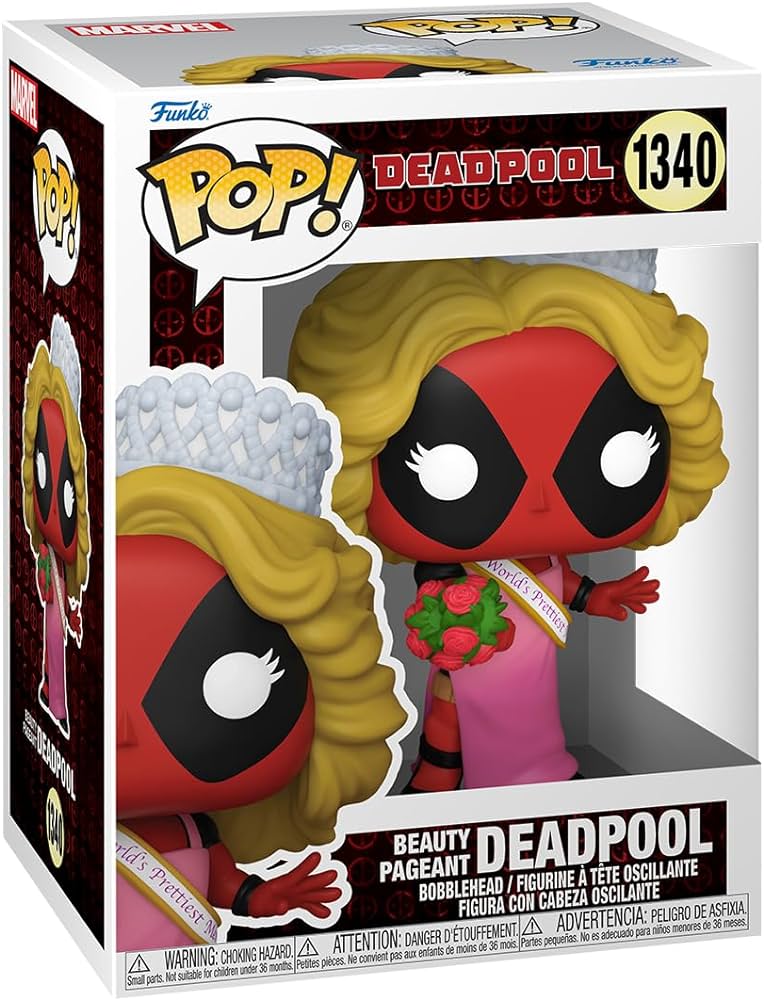 Pop! Marvel 1340: Deadpool: Deadpool Beauty Pageant