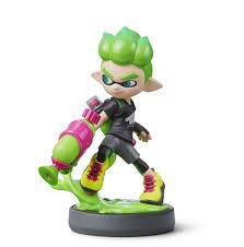 Amiibo - Splatoon : Inkling Boy (Neon Green) (Usage / Used)