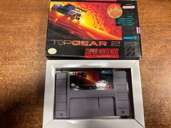 Top Gear 2 Super Nintendo With Box No Booklet