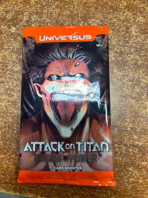 Universus -  Attack On Titan Booster Pack