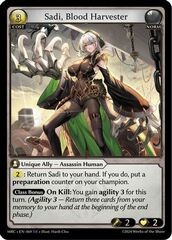 Sadi, Blood Harvester - MCR-EN-069 - SR