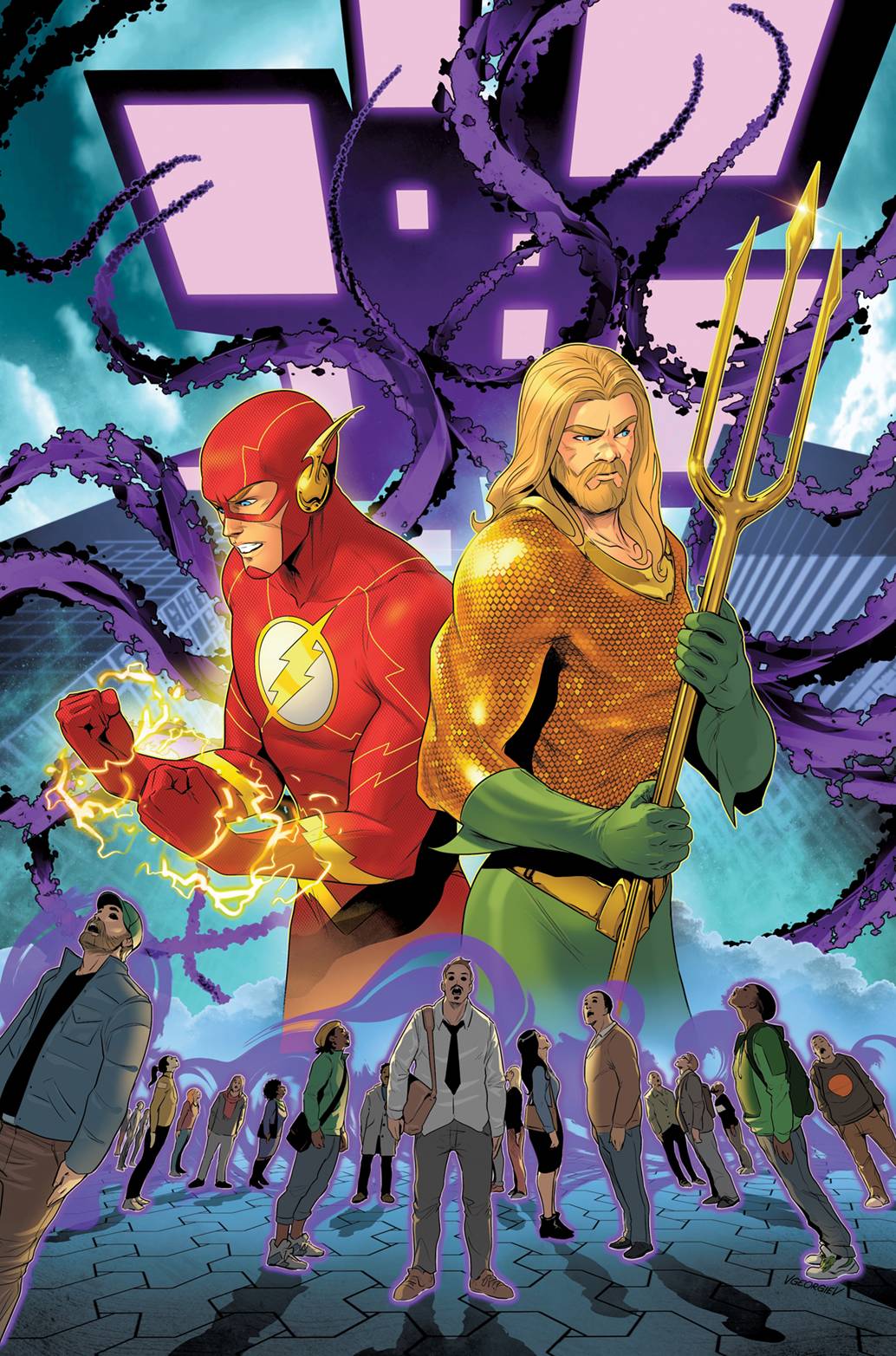 Aquaman & The Flash Voidsong #1 (Of 3) Cover B Georgiev Variant