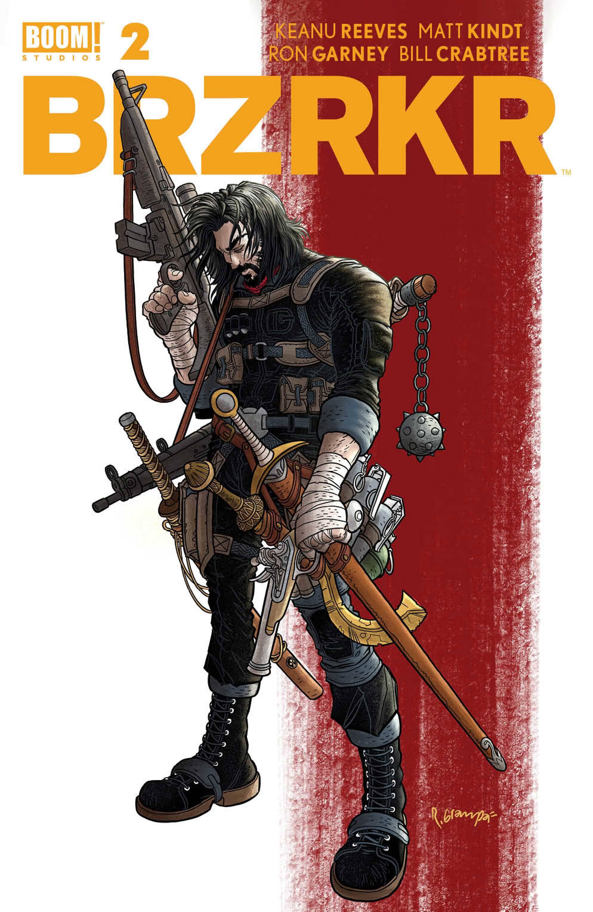 BRZRKR #2 (of 12) Cover A