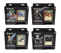 Final Fantasy Commander Deck Display