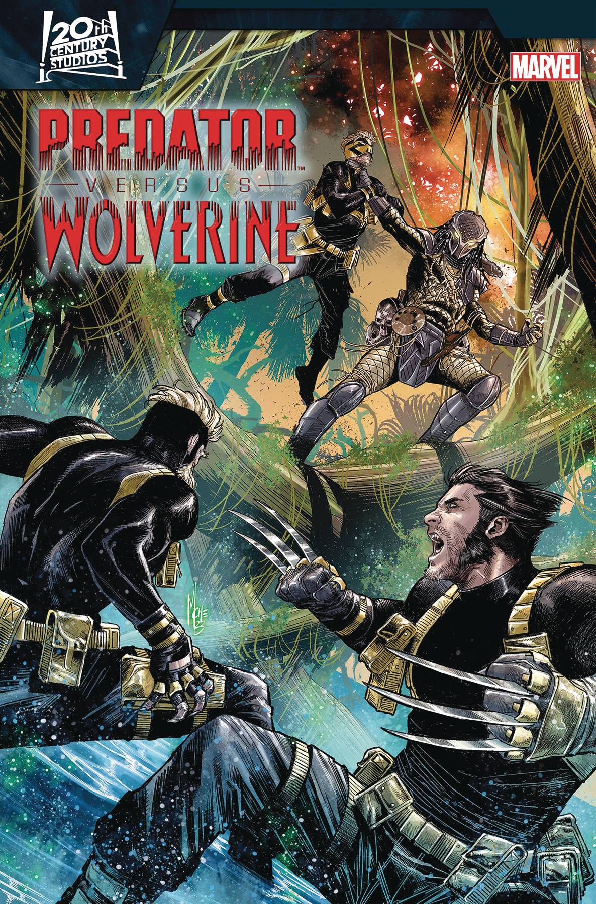 Predator vs Wolverine #2 Cover A