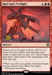 Red Sun's Twilight - Foil - Prerelease Promo