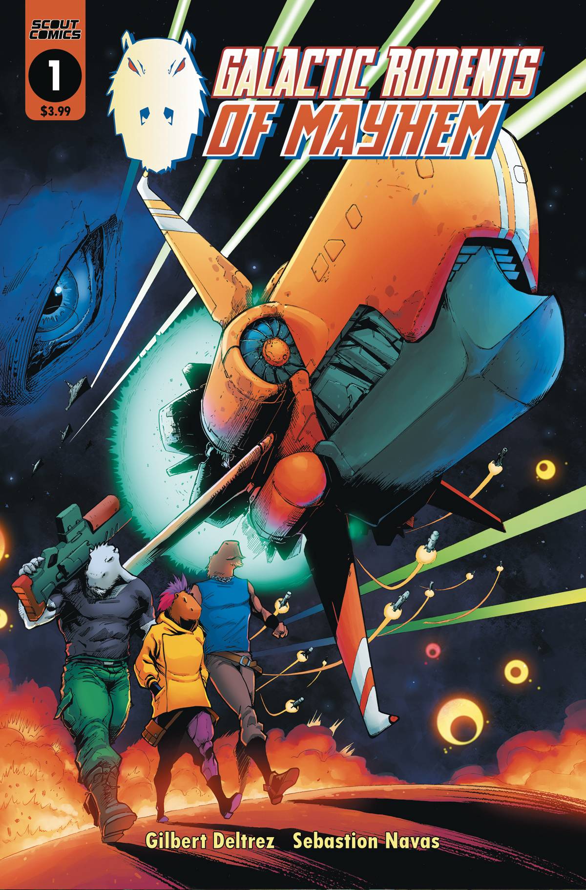 Galactic Rodents of Mayhem #1 Cover A