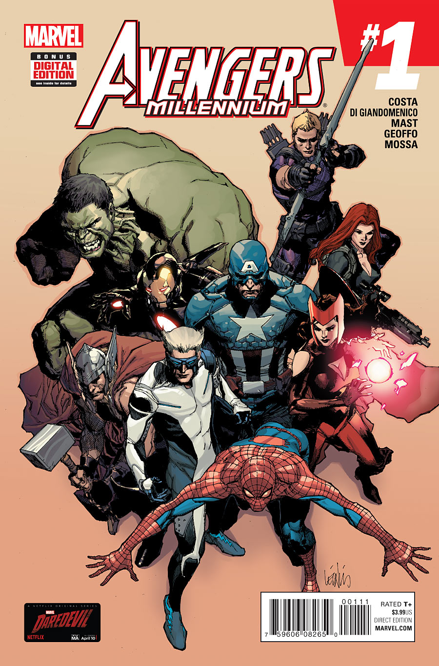 Comic Collection: Avengers Millennium #1 - #4