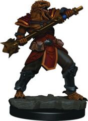 D&D Premium Painted Miniature: Male Dragonborn Fighter
