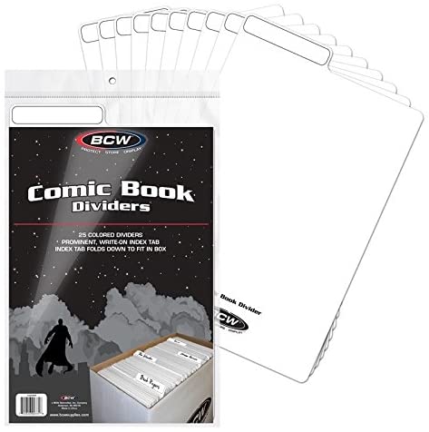 Comic Book Dividers
