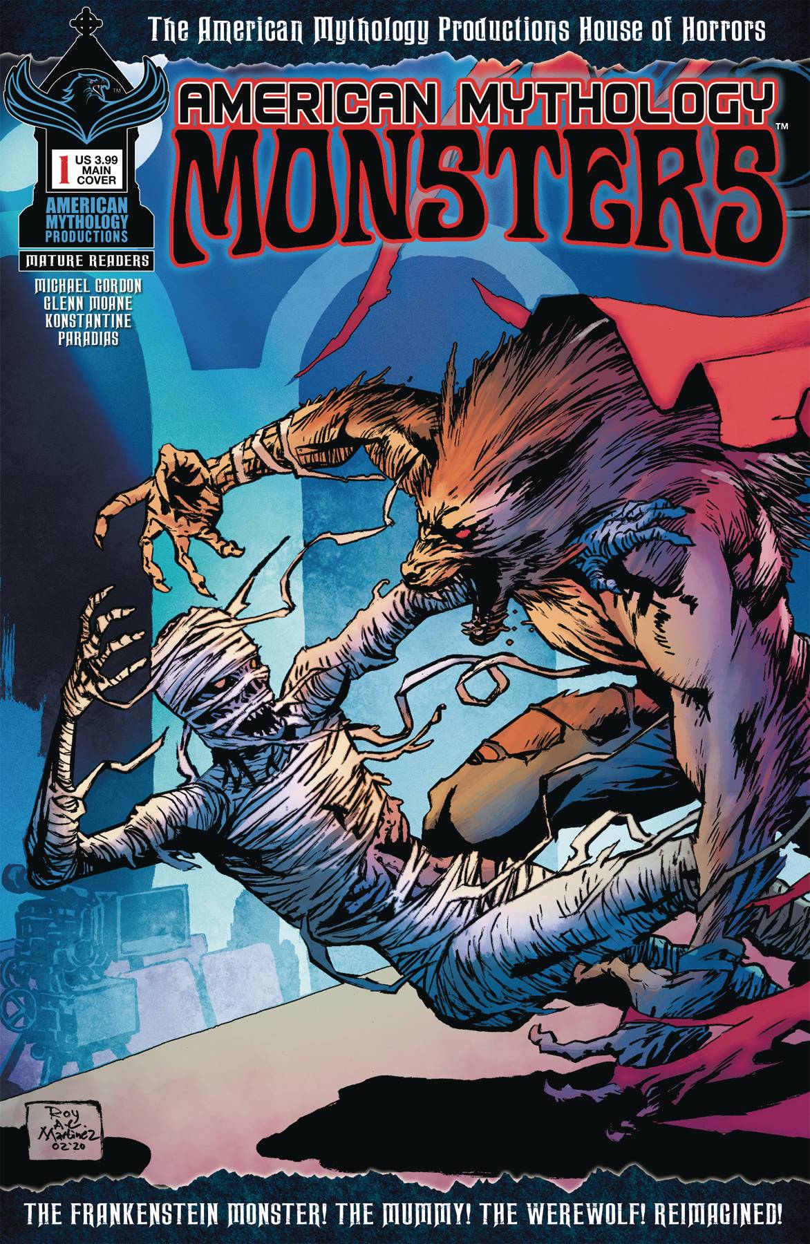 Comic Collection: American Mythology - Monsters #1 - #3
