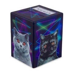 Pirate Lab Defender Deck Box - Cats!
