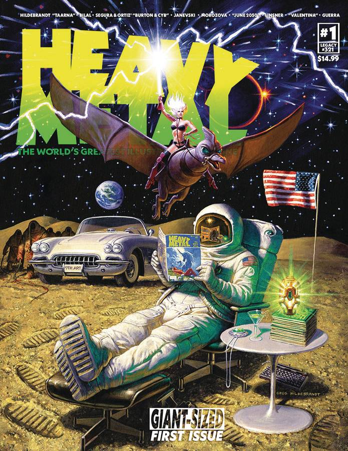 Heavy Metal Magazine #1 Cover A