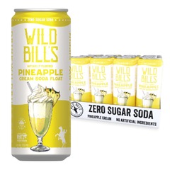 Zero Sugar Root Pineapple Wild Bills Craft Beverage Co.