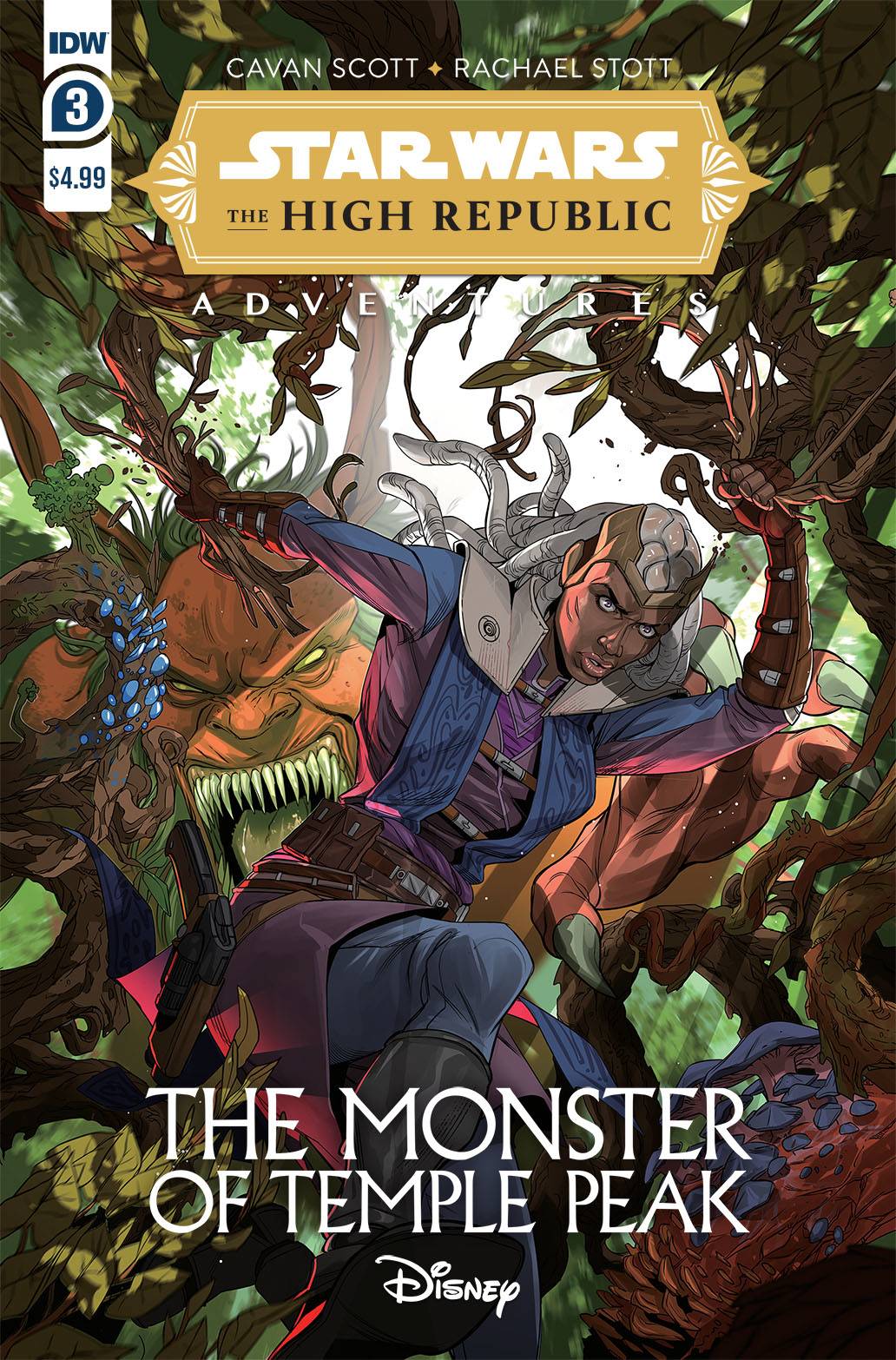 Star Wars: The High Republic Adventures - The Monster of Temple Peak #3 (of 4) Cover A